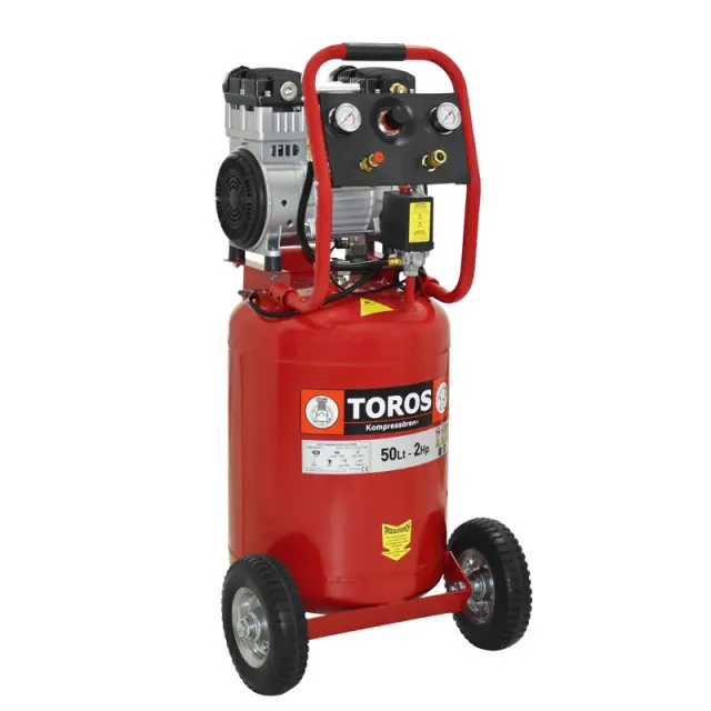 ΑΕΡΟΣΥΜΠΙΕΣΤΗΣ ΧΑΜΗΛΟΥ ΘΟΡΥΒΟΥ OIL FREE 50L 2HP 40127