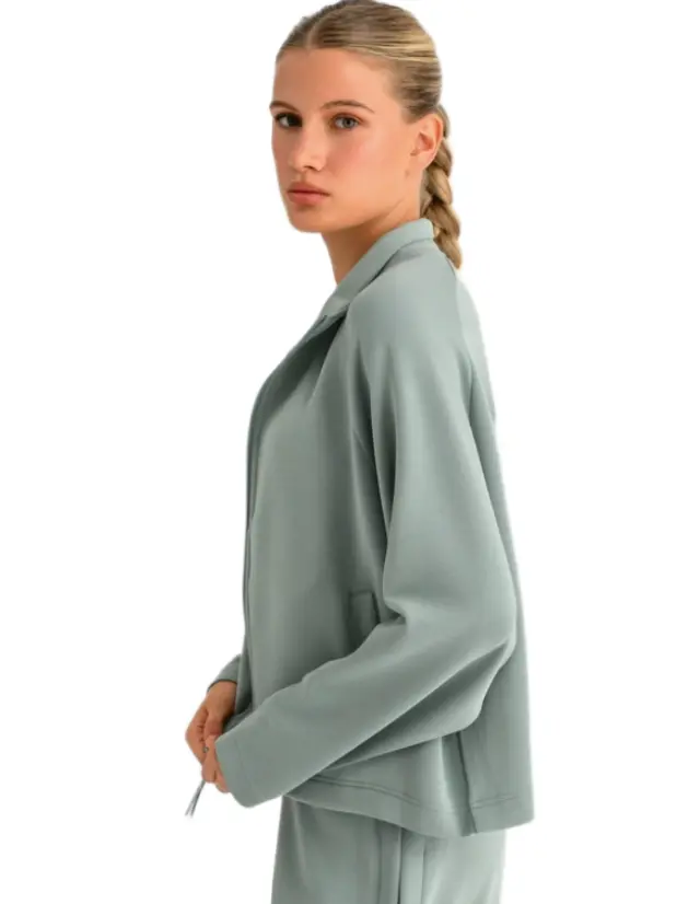 Bodytalk γυναικεία φούτερ ζακέτα με ψηλό γιακά 1262-908522-2 2