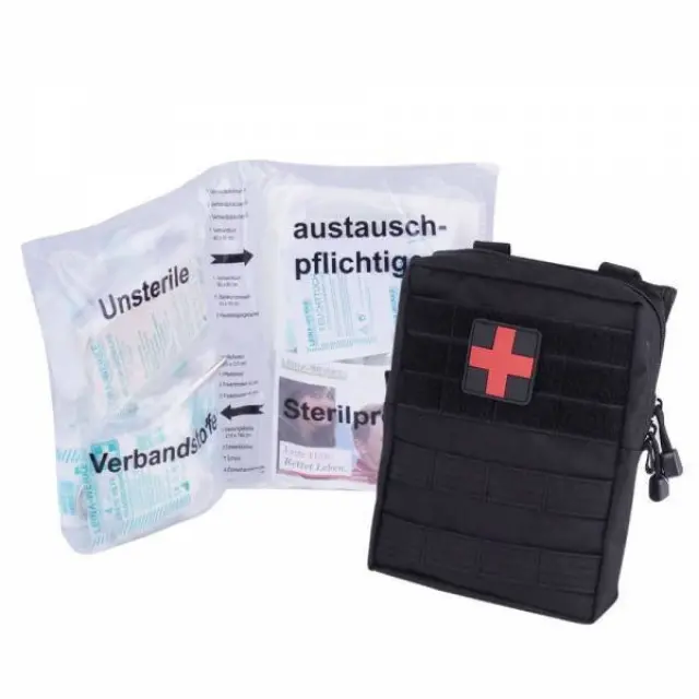 Mil-Tec First Aid Set Leina 43 Piece Black Large-Φαρμακείο Πρώτων Βοηθειών 43 Τεμάχια Μαύρο - 01-Black-Μαύρο 2
