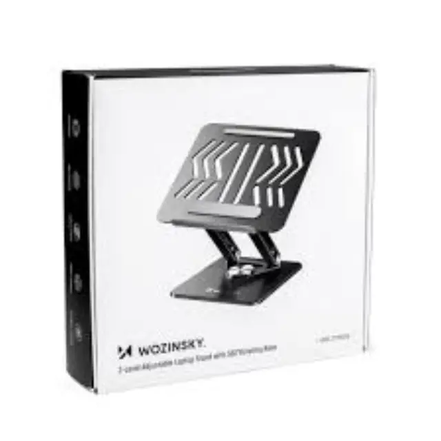 Wozinsky® Περιστρεφόμενη Βάση Στήριξης για Laptop έως 17.3" (WRS-CPY84SB) 2