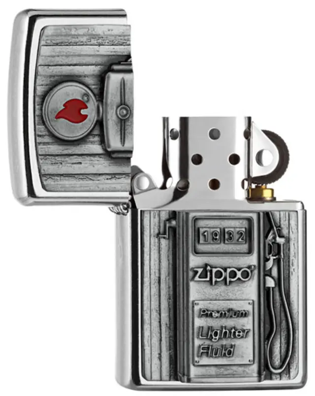 ZIPPO Αναπτήρας - 2006474 Gas Pump Emblem 3D 2
