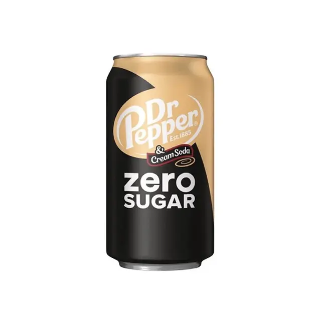 Dr Pepper & Cream Soda Zero Sugar ΧΓ 355ml