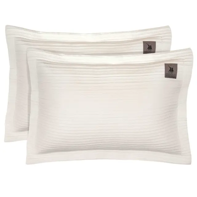 Ζεύγος Μαξιλαροθήκες 50x70+5 Greenwich Polo Club Essential 4453 White 100% Microsatin