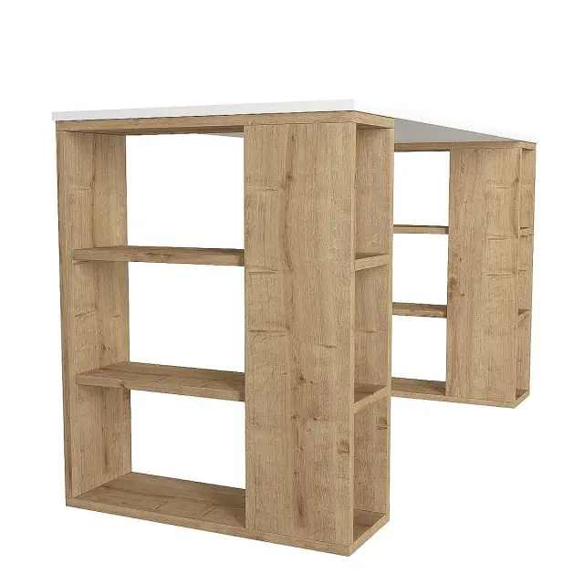 Γραφείο WIMSEY Λευκό/Sapphire Μοριοσανίδα/Μελαμίνη 140x60x74cm 2