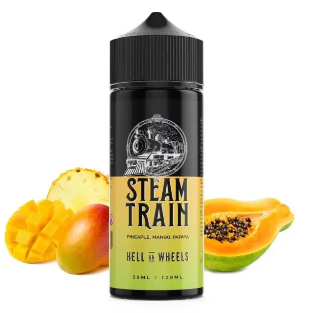 Hell on Wheels 30ml (120ml) - Steam Train Flavorshots