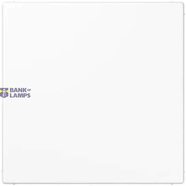 Blank Plate LS 990 without openings white