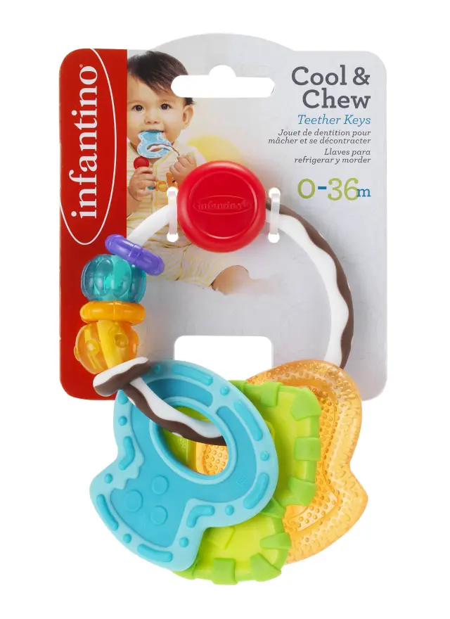 INFANTINO SLIDE & CHEW TEETHER KEYS 2