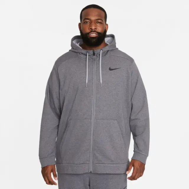 Nike Dri-FIT Hoodie (CZ6376-071) - Ανθρακί