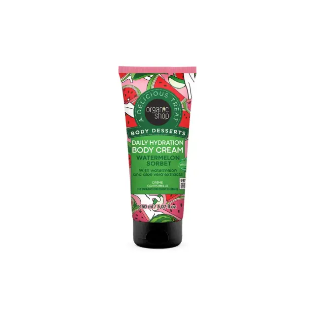 Organic Shop by Natura Siberica Body Desserts Ultra Softening Body Cream Watermelon Sorbet Κρέμα Σώματος, 150ml