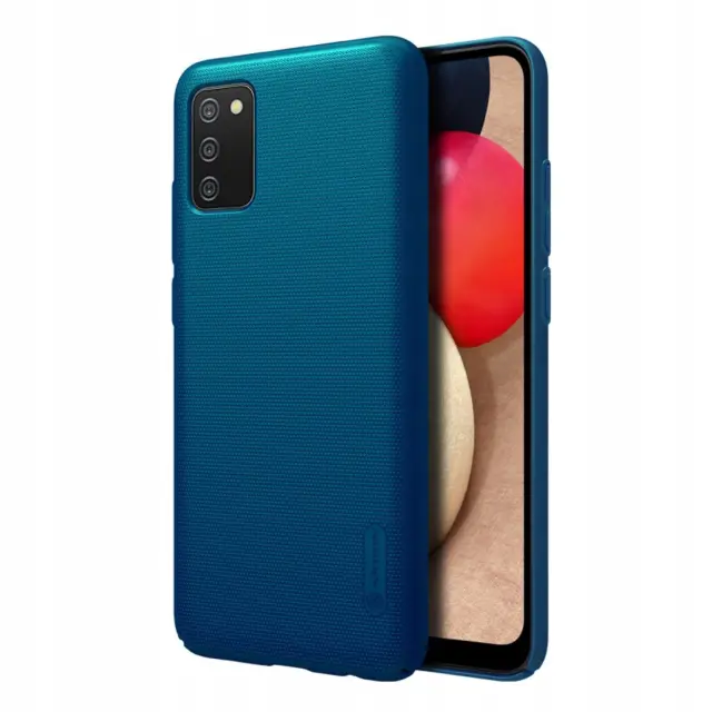 Nillkin® Frosted Shield Back Cover για Samsung Galaxy A02s - Peacock Blue