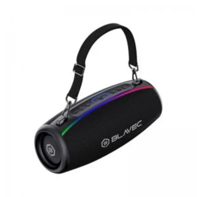 Φορητό Ηχείο Bluetooth Blavec WS-02 Bassbox TWS BT 5.3 USB AUX 4000mAh 120W Μαύρο N68313 2