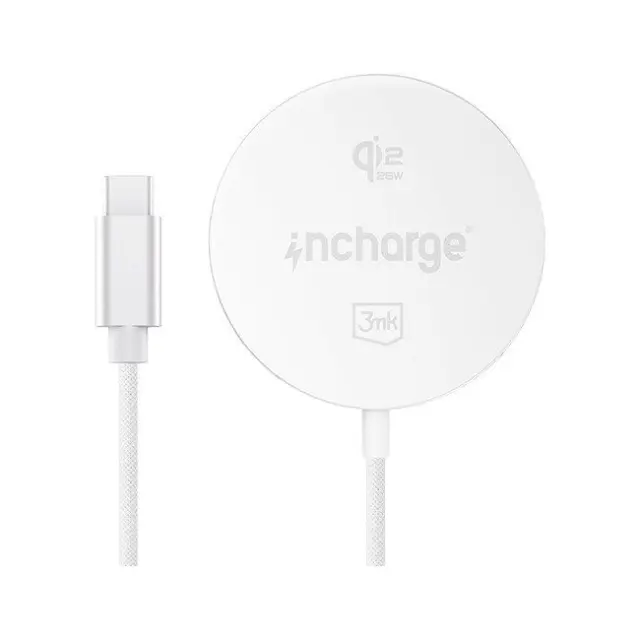 3MK® Ασύρματος Φορτιστής QI2.2 25W-White 2