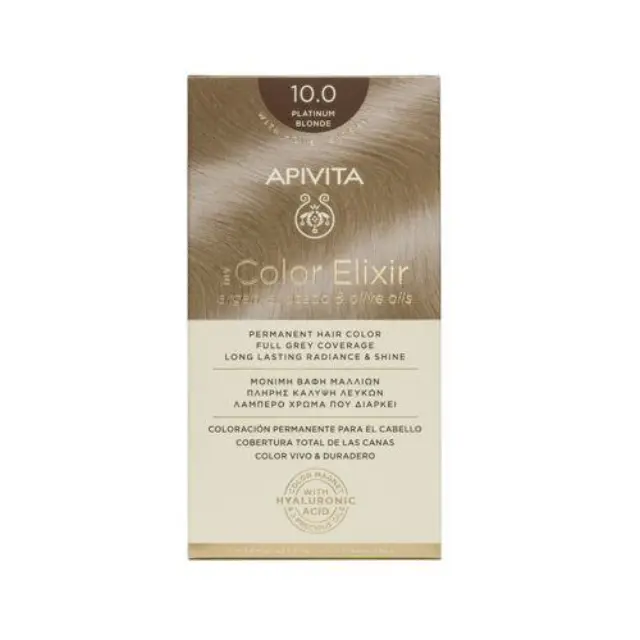 Apivita My Color Elixir 10.0 Μόνιμη Βαφή Μαλλιών Κατάξανθο, 50ml