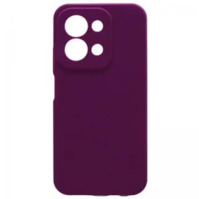 Θήκη Liquid Silicon inos Xiaomi Poco C85/ Redmi 15C 4G/ Redmi 15C 5G Velvet Μωβ N70014 2