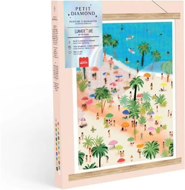 Petit Diamond Painting Κολάζ με Στρας - Summer Time / 352002 (La Petite Epicerie)