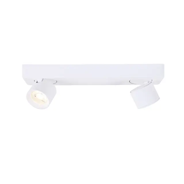 ΕΠΙΤΟΙΧΟ Φ/Σ LED 10W COB 80° 3000K 800LM ΛΕΥΚΟ ΑΛΟΥΜΙΝΙΟ 32X7XH7,5CM PLUTO / RA33LEDS32WH