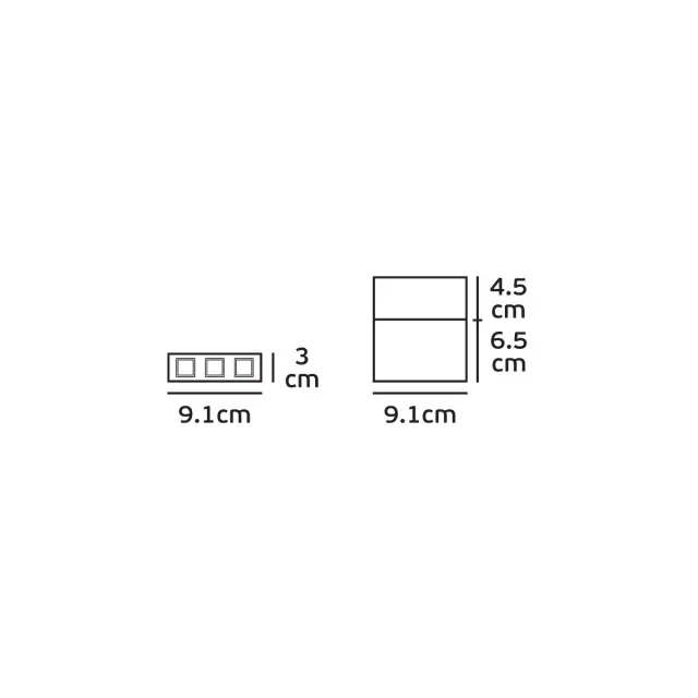 Abi Σποτ οροφής LED 4W 3000K 9.1x11cm κινητό μαύρο 3