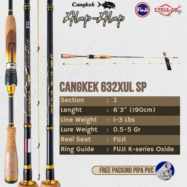CANGKEK ALAP-ALAP 632 SP 0,5-5gr - Alap-Alap 632 SP 0.5-5gr