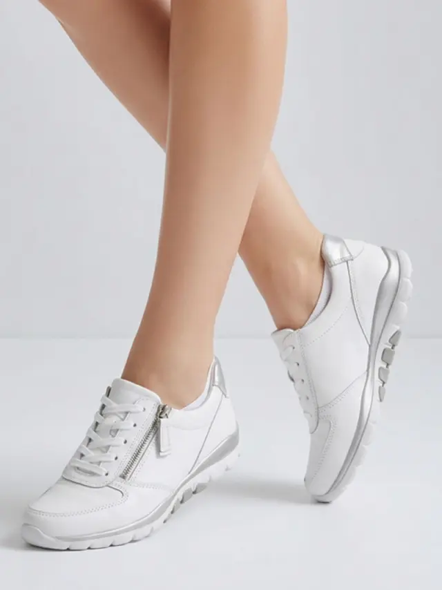 Gabor Sneakers Γυναικείο δέρμα Άσπρο GAB/66968 51-WEISS 2