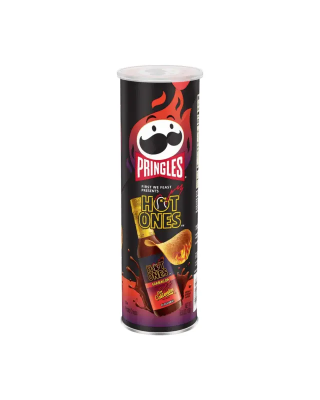Pringles Hot Ones Barbacoa 156gr