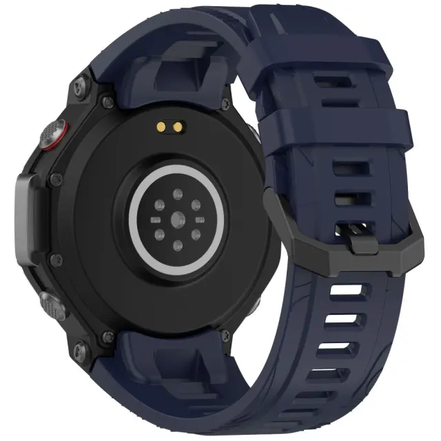 Breatheable Λουράκι Σιλικόνης για Xiaomi Amazfit T-Rex 3- Dark Blue OEM