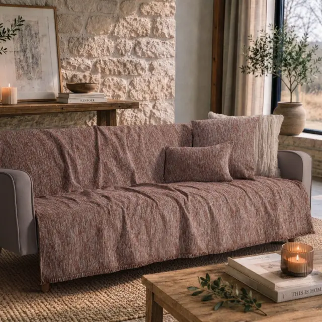 Ριχτάρι Kent 05 Terracotta TEORAN Διθέσιο 180x250cm 2