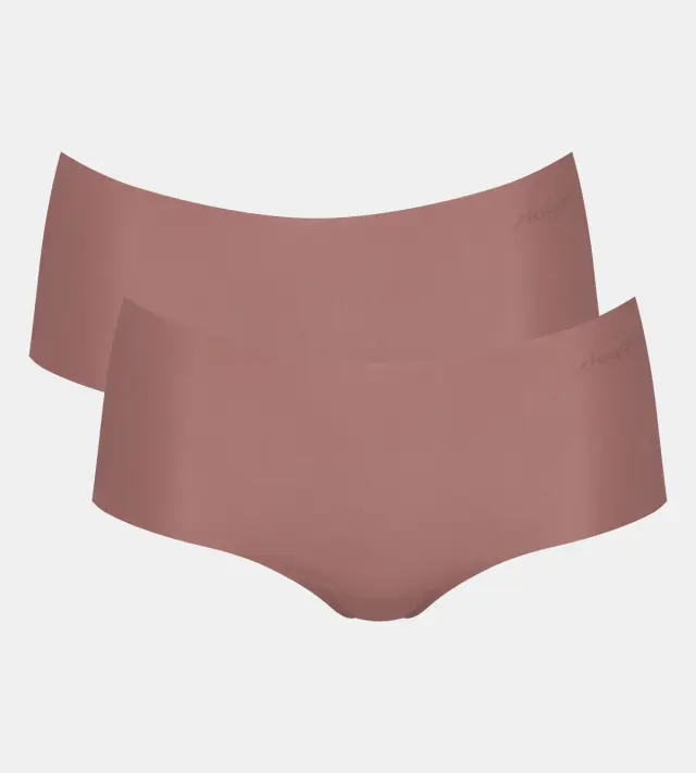 Sloggi Σλιπ Zero Microfibre 2.0 Short Cacao 2-Pack