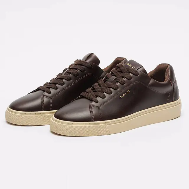 Ανδρικά Δερμάτινα Sneakers Gant Mc Julien 29631555 G46 Καφέ Σκούρο Καφέ - 44 2