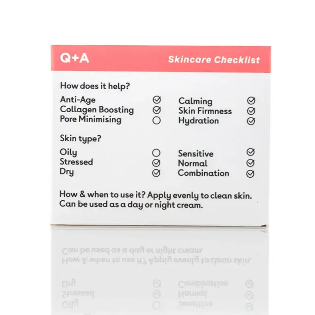 Q+A Collagen Face Cream Αντιγηραντική κρέμα προσώπου 50g 2