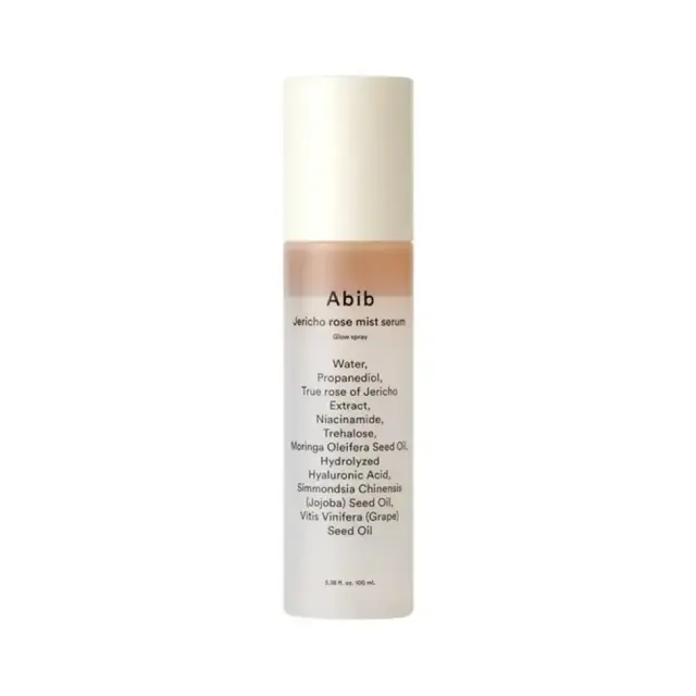 Abib Jericho Rose Mist Serum Glow Spray Διφασικός Ορός Προσώπου για Ενυδάτωση και Λάμψη, 100ml
