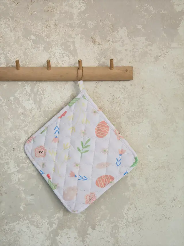 Πιάστρα Easter Fest Λευκό, Ροζ one size