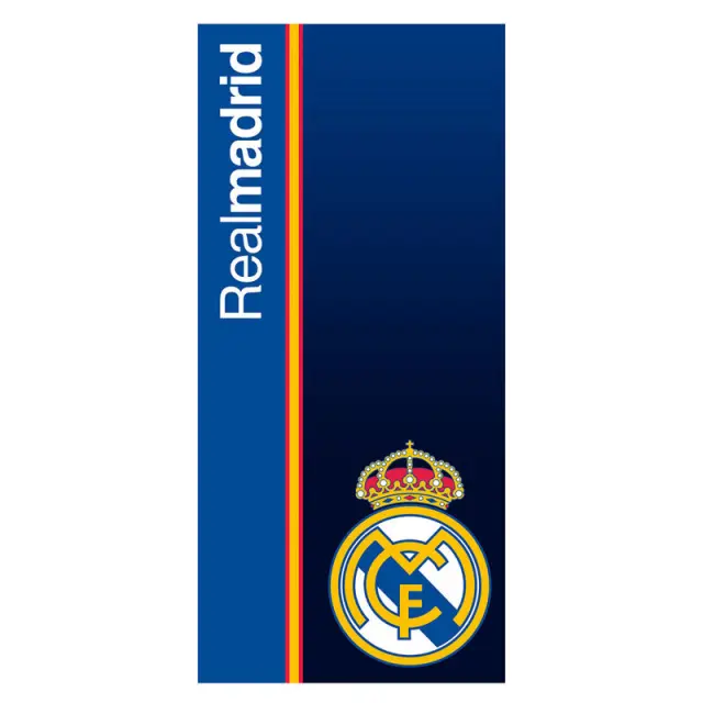 Πετσέτα θαλάσσης Real Madrid beach towel microfiber 70x140cm NW1385
