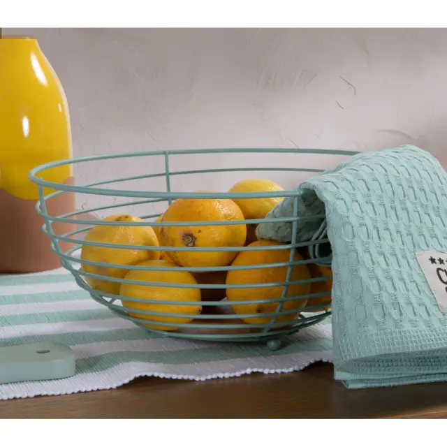 Nef-Nef Homeware Καλάθι Φρούτων Side 28,5x28,5x13 Λευκό 3