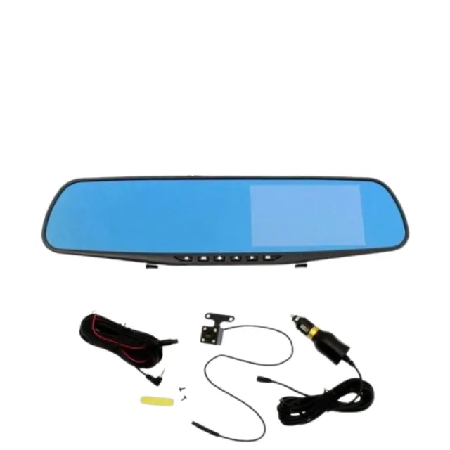 Καθρέπτης Αυτοκινήτου-Φορτηγού 12V-24V DVR με Δύο Κάμερες και Οθόνη 4.3″