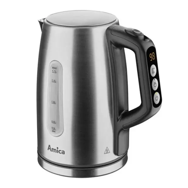 Amica Βραστήρας KM5011 1.7L 2200W Silver (KM 5011)