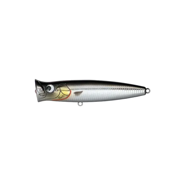 Τεχνητό Fishus Lurenzo Ubuntu Popper 13.5cm BC - Black Chrome