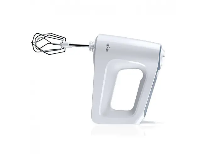 Μίξερ Χειρός Braun MultiMix 3 HM3105WH με ισχύ 500W, 5 ταχύτητες και Turbo - White - 7 τεμάχιαHM3105WH 2