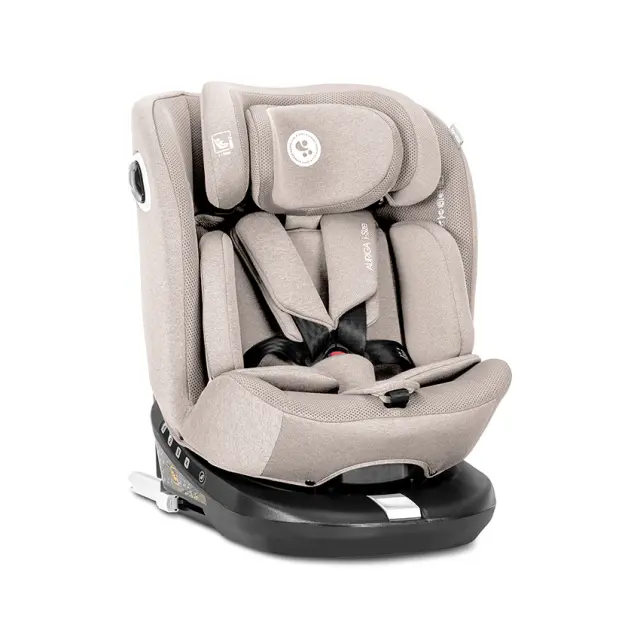 Lorelli Κάθισμα Αυτοκινήτου "AURIGA" i-Size ISOFIX 360 Anti Rebound Bar Beige Μπεζ