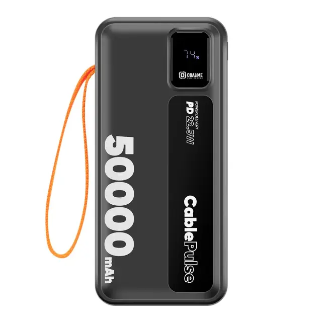 OBAL:ME CablePulse Powerbank 50000mAh 22,5W Black 2