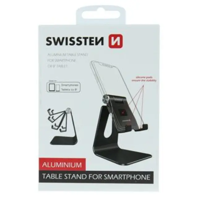 Βάση smartphone Swissten Aluminum Stand (SW25007000) 2