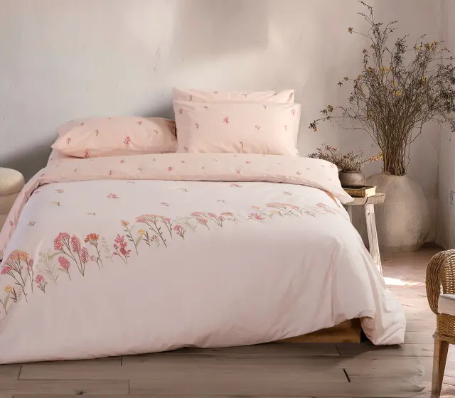 Nef-Nef Homeware Παπλωματοθήκη Fragesca Σετ Μονή 170x240 Ecru