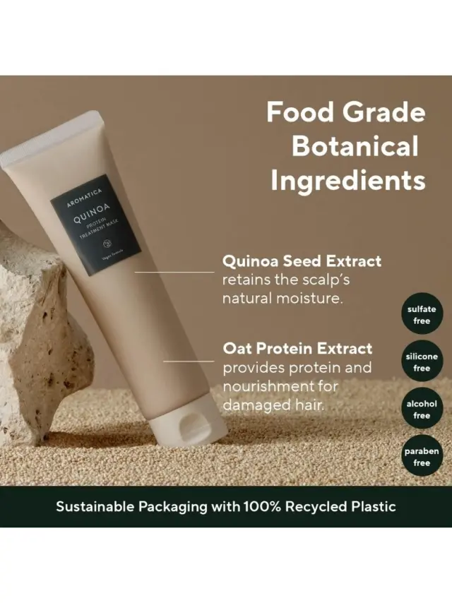 Aromatica Quinoa Protein Treatment Mask 160ml 2