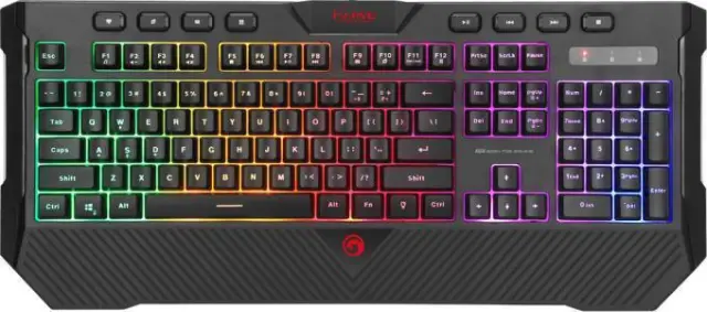 Marvo Scorpion K656 Gaming Πληκτρολόγιο με RGB φωτισμό (Αγγλικό US)