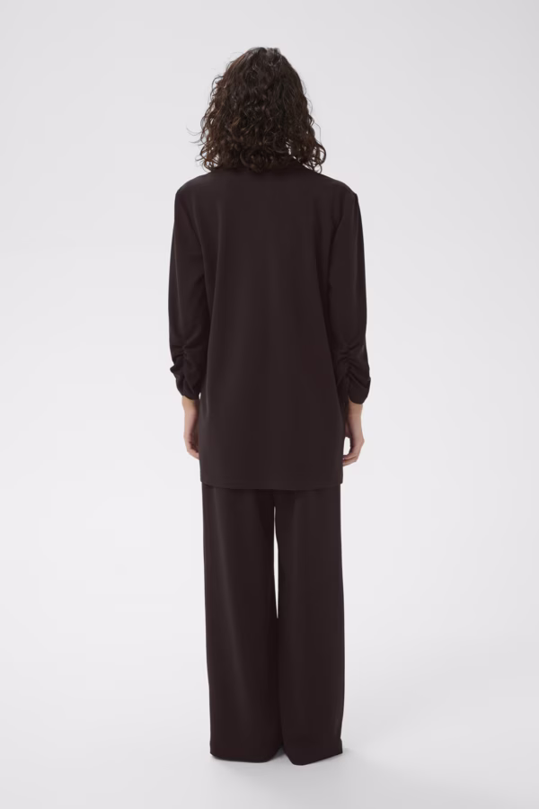 Kaffe KApheobe Γυναικείο Καφέ Blazer Καφέ - XXL 3