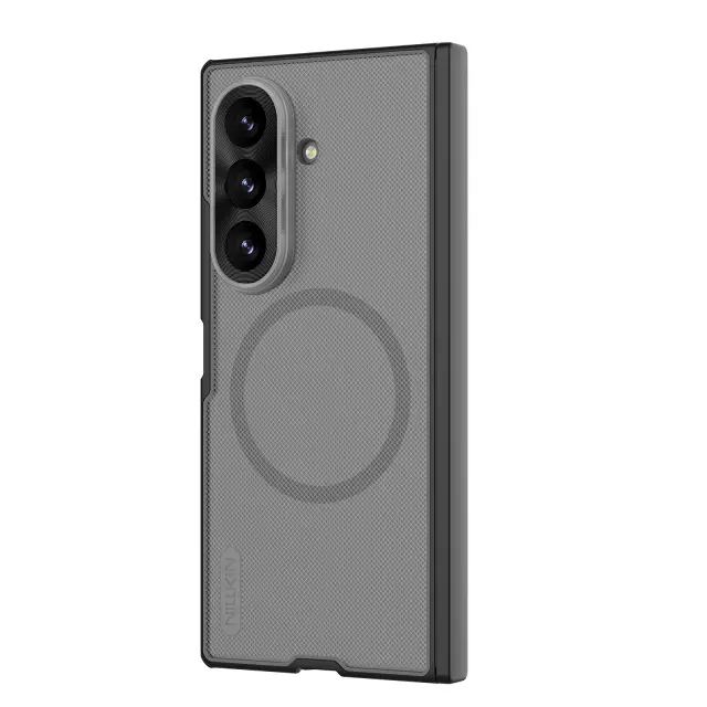 Nillkin Super Frosted FOLD Magnetic Back Cover for Samsung Galaxy Z Fold 8 Ultra Transparent Black 2