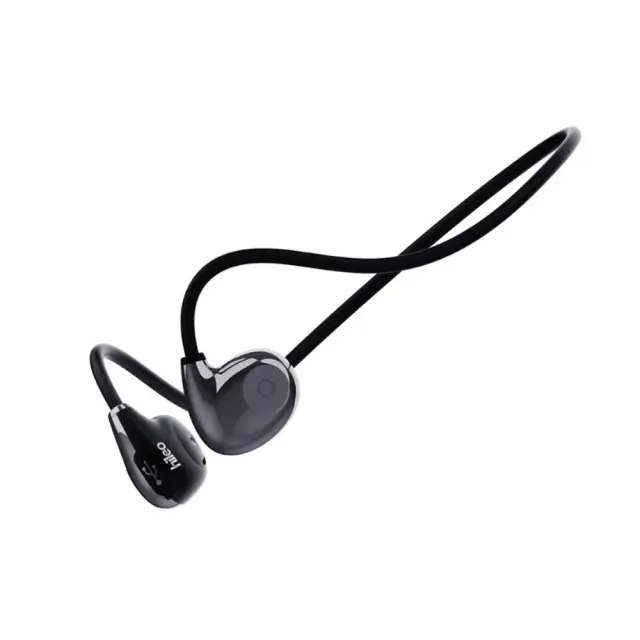 Hileo Hi72 Bone Conduction Bluetooth Handsfree Ακουστικά με Αντοχή στον Ιδρώτα Μαύρα