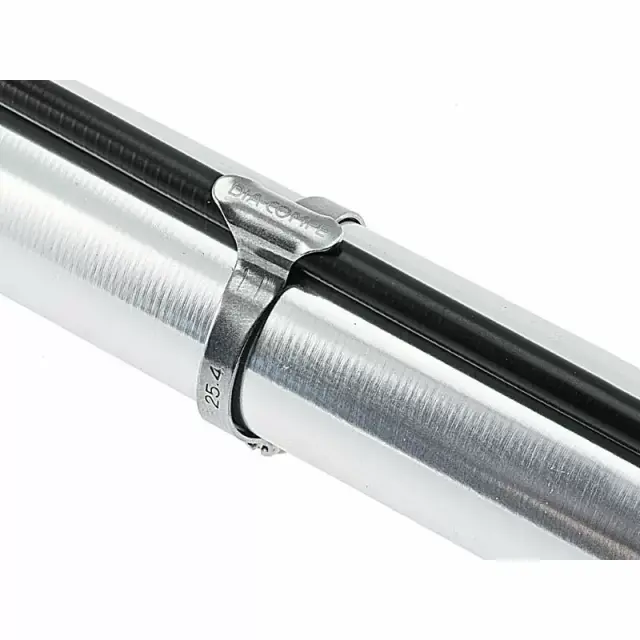 BRN ΒΑΣΗ ΣΤΗΡΙΞΗΣ ΝΤΙΖΑΣ 25,4mm ΙΝΟΧ PAS06254