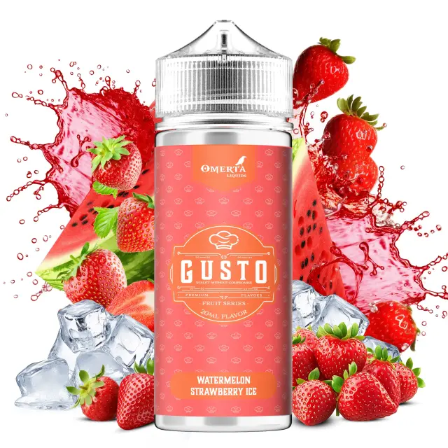 Watermelon Strawberry Ice 20ml (120ml) – Gusto by Omerta