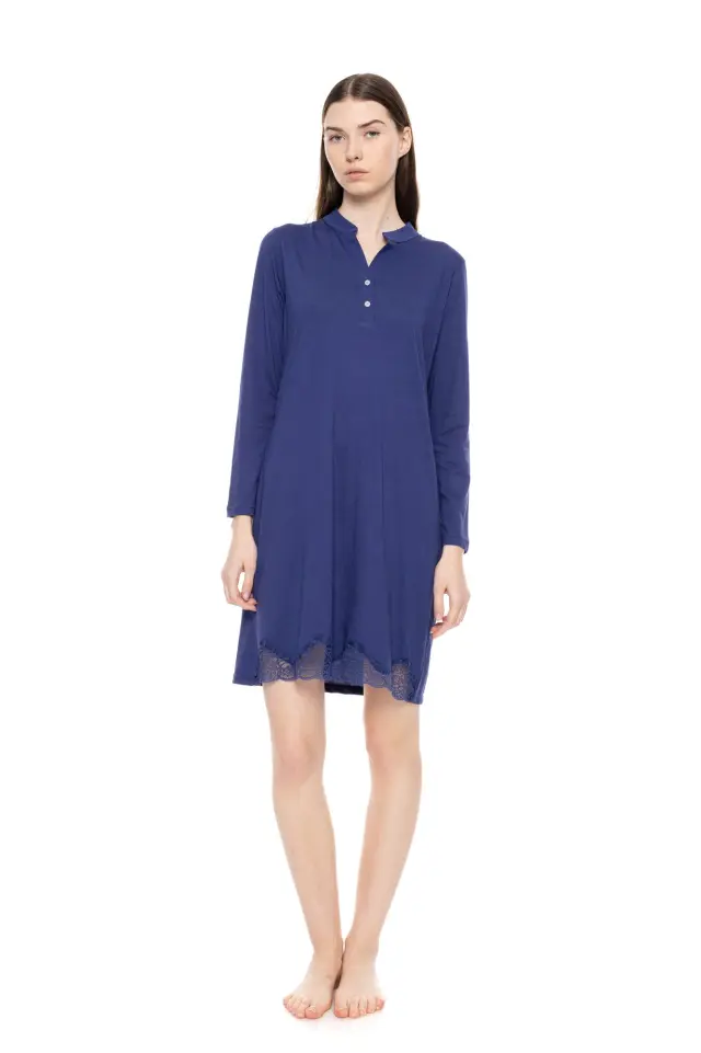 W1550 - Type - NIGHTGOWN SOLID GEO LOVERS