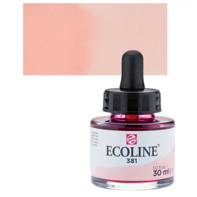 Μελάνι Talens Ecoline - 381 Pastel Red - 30ml